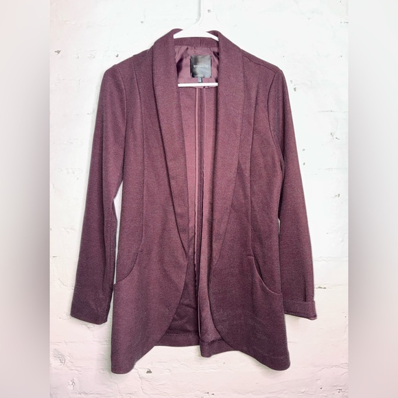 Dynamite Sweaters - Dynamite Dusty Burgundy Open Front Cardigan Size M